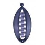 Accesoriu tip banana pentru prins parul din plastic PZS002DD - Dark Blue